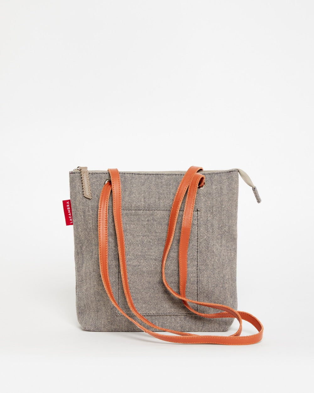 Grey CANVAS Small Tote Backpack