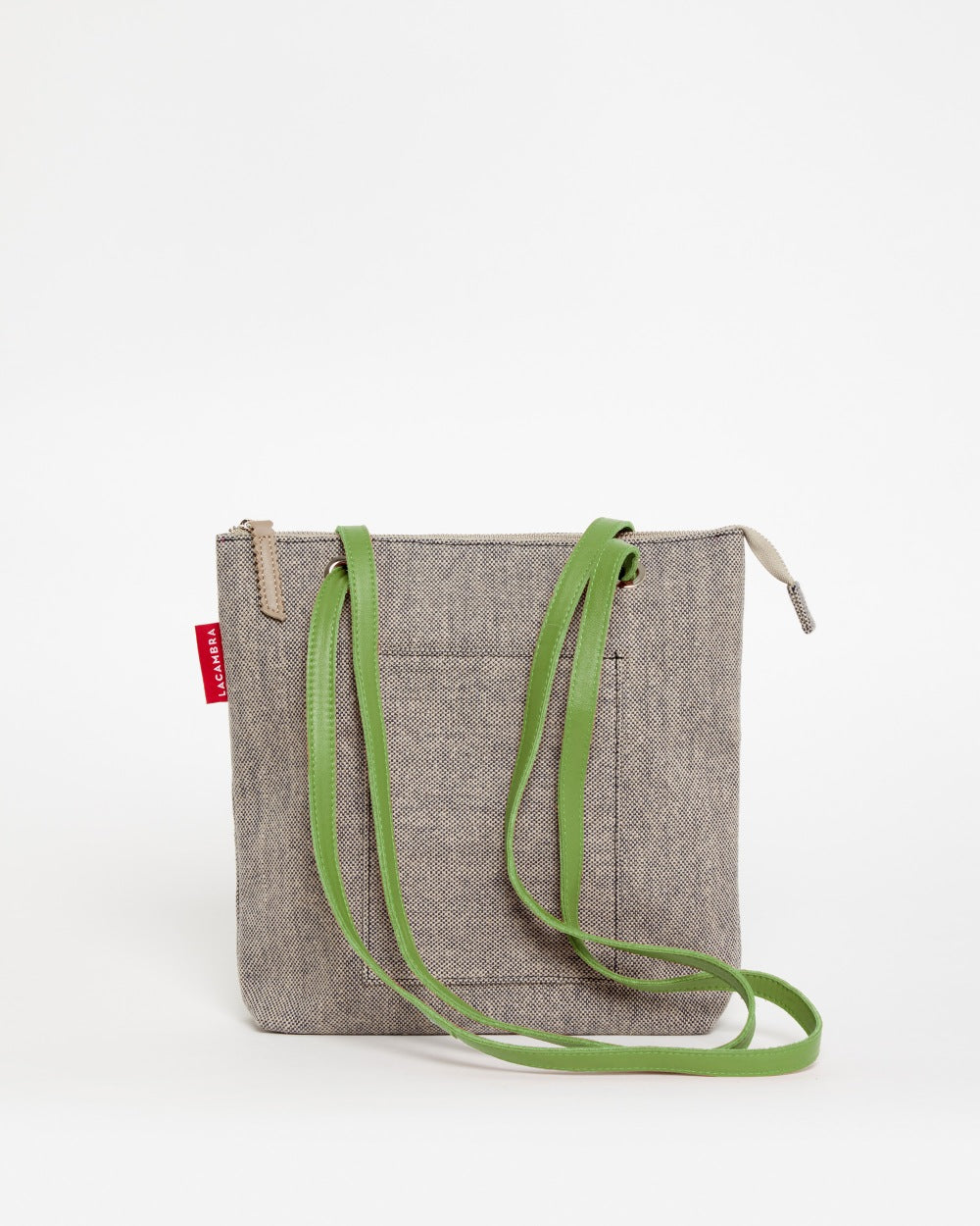 Grey CANVAS Small Tote Backpack