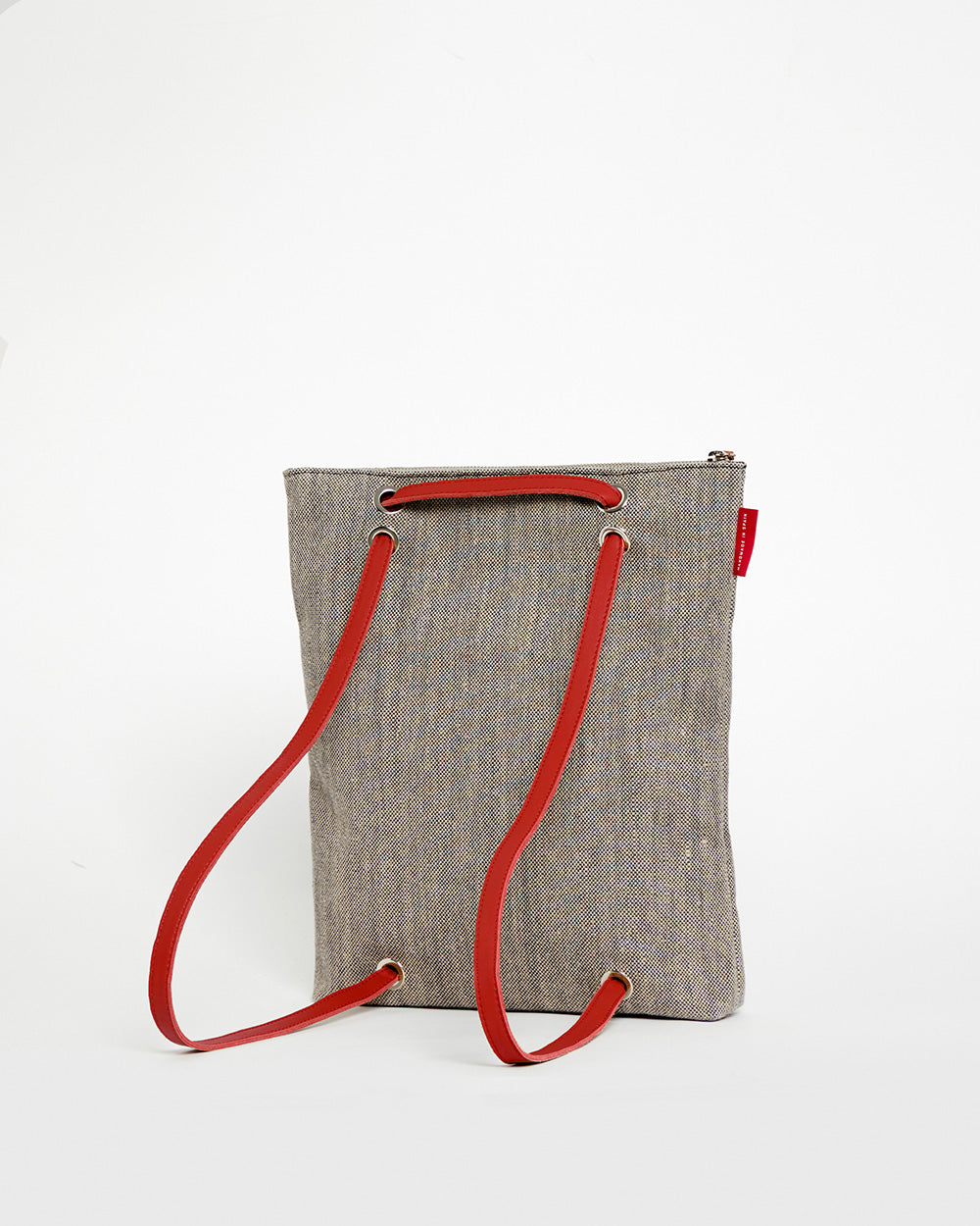 Bolso Mochila LONA GRIS