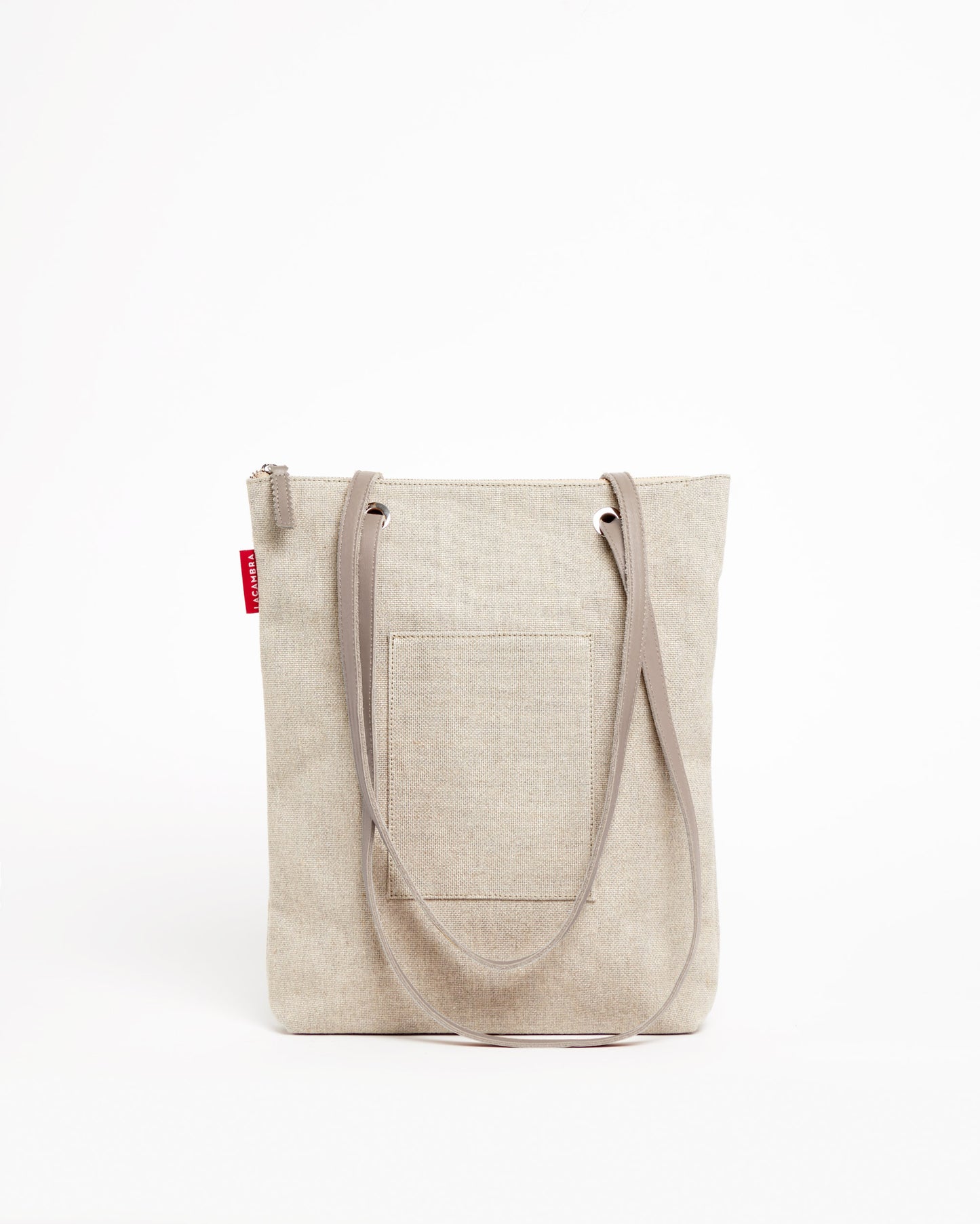 BEIGE CANVAS Backpack Bag