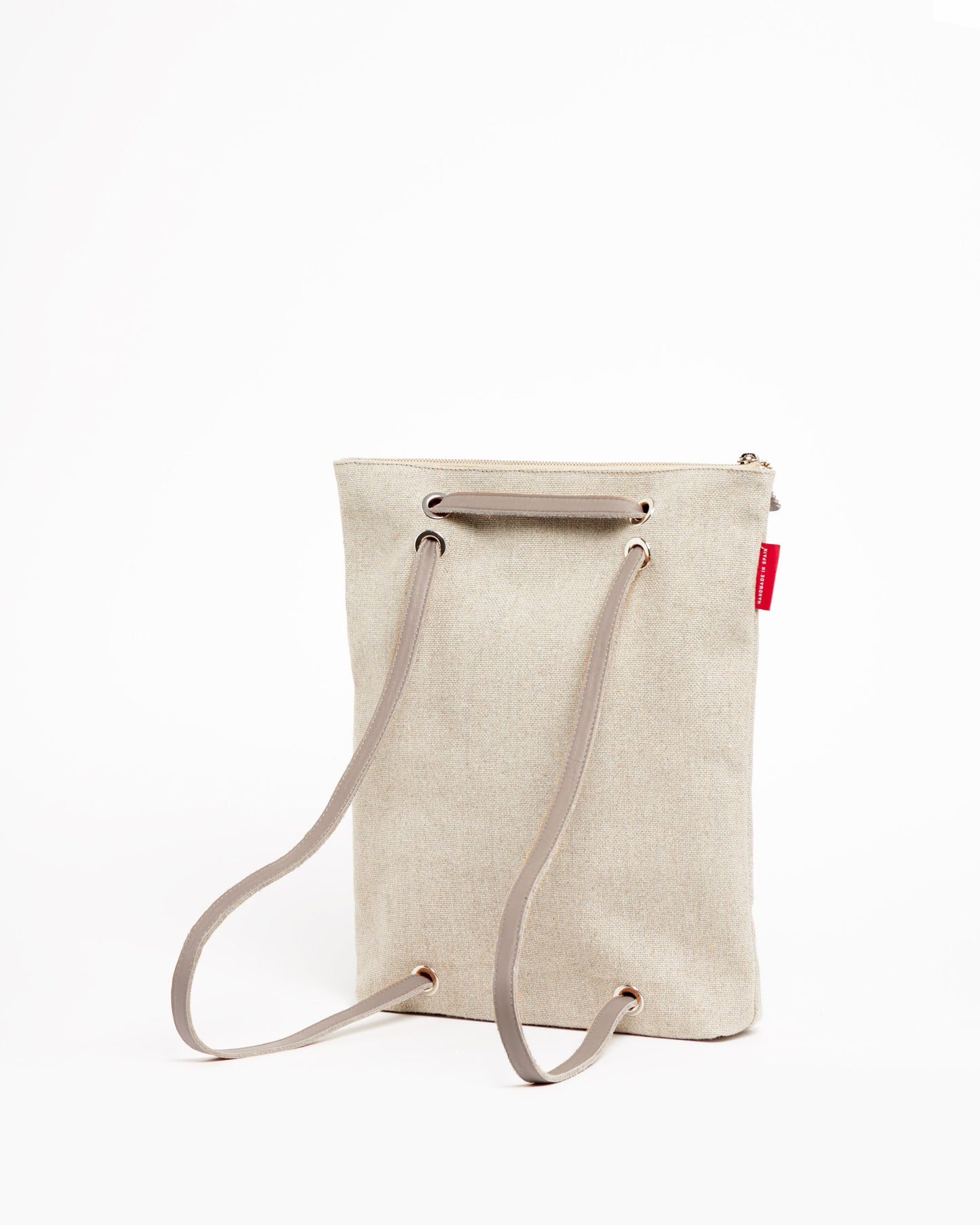 Bolso Mochila LONA BEIGE