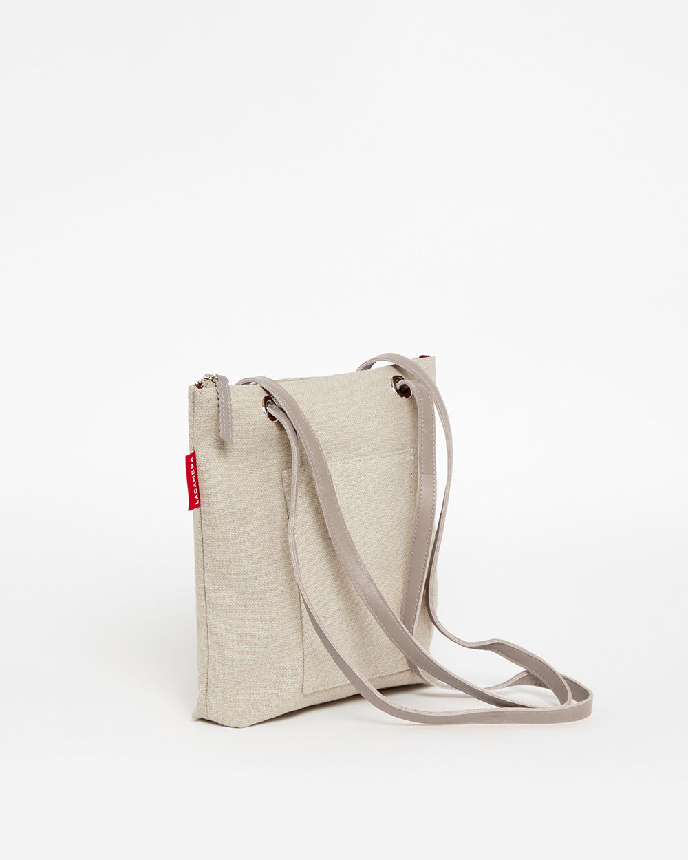 Bolso Mochila Mini LONA BEIGE