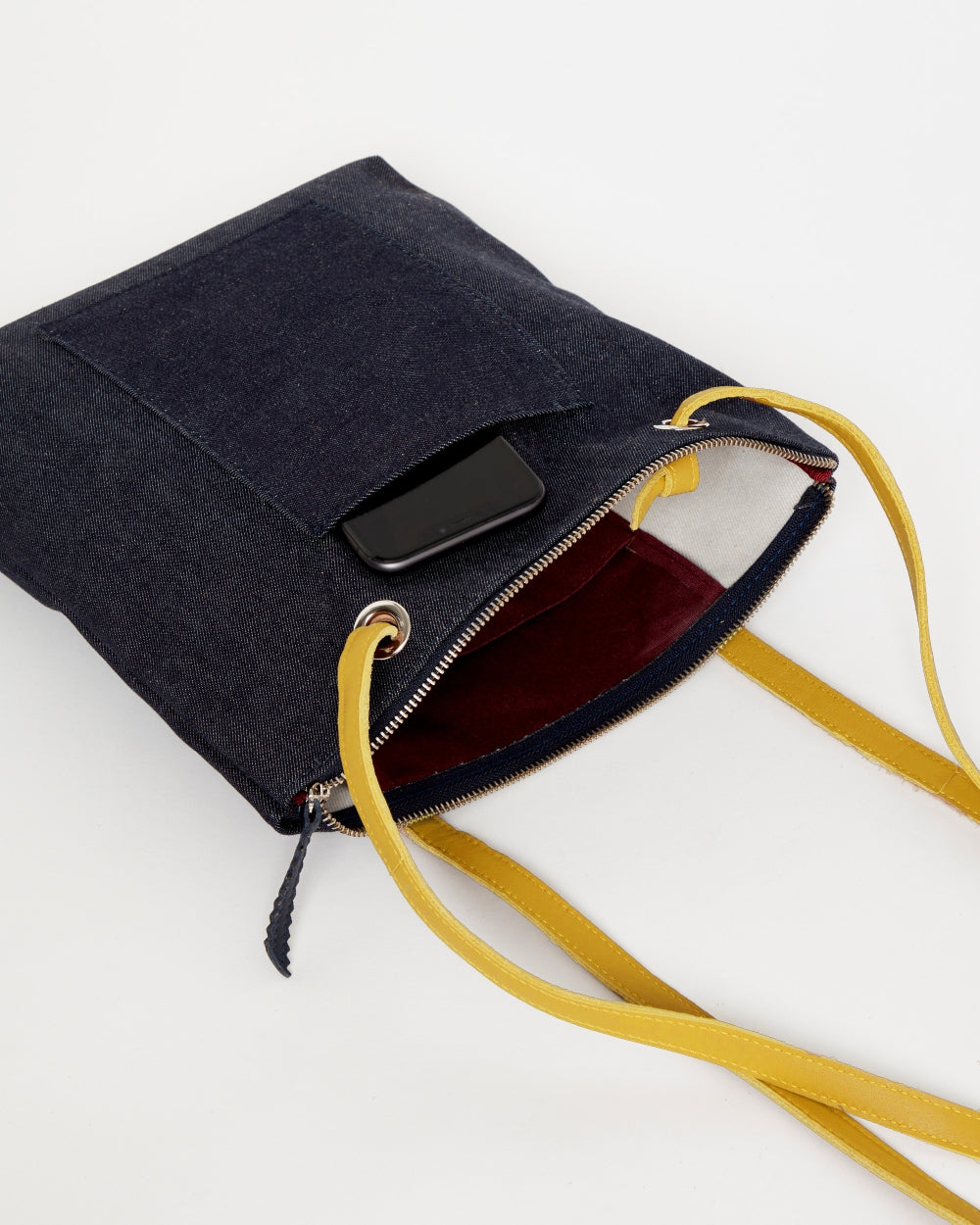 Denim CANVAS Small Tote Backpack