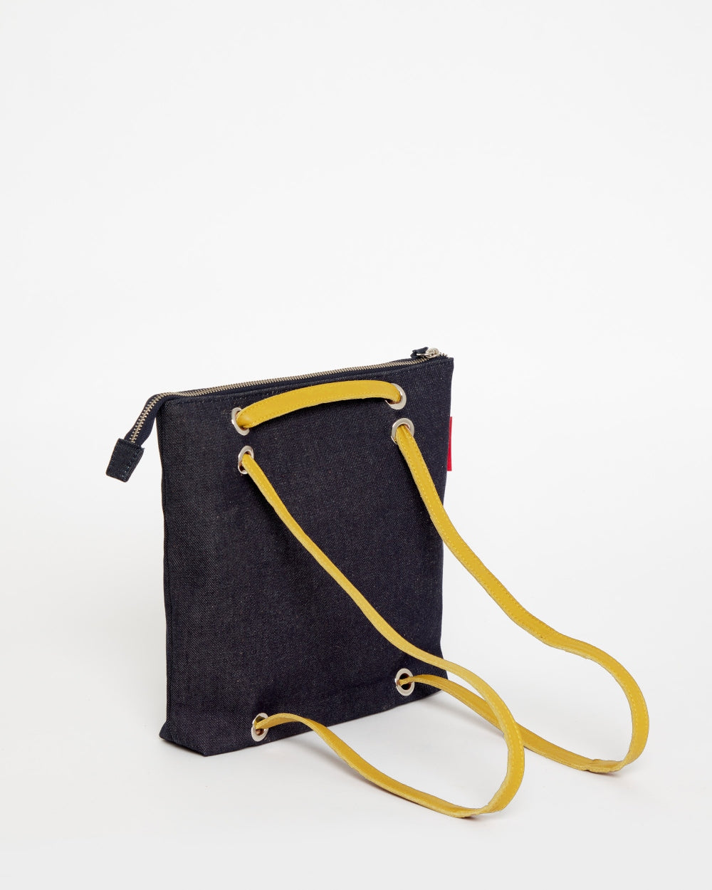 Denim CANVAS Small Tote Backpack