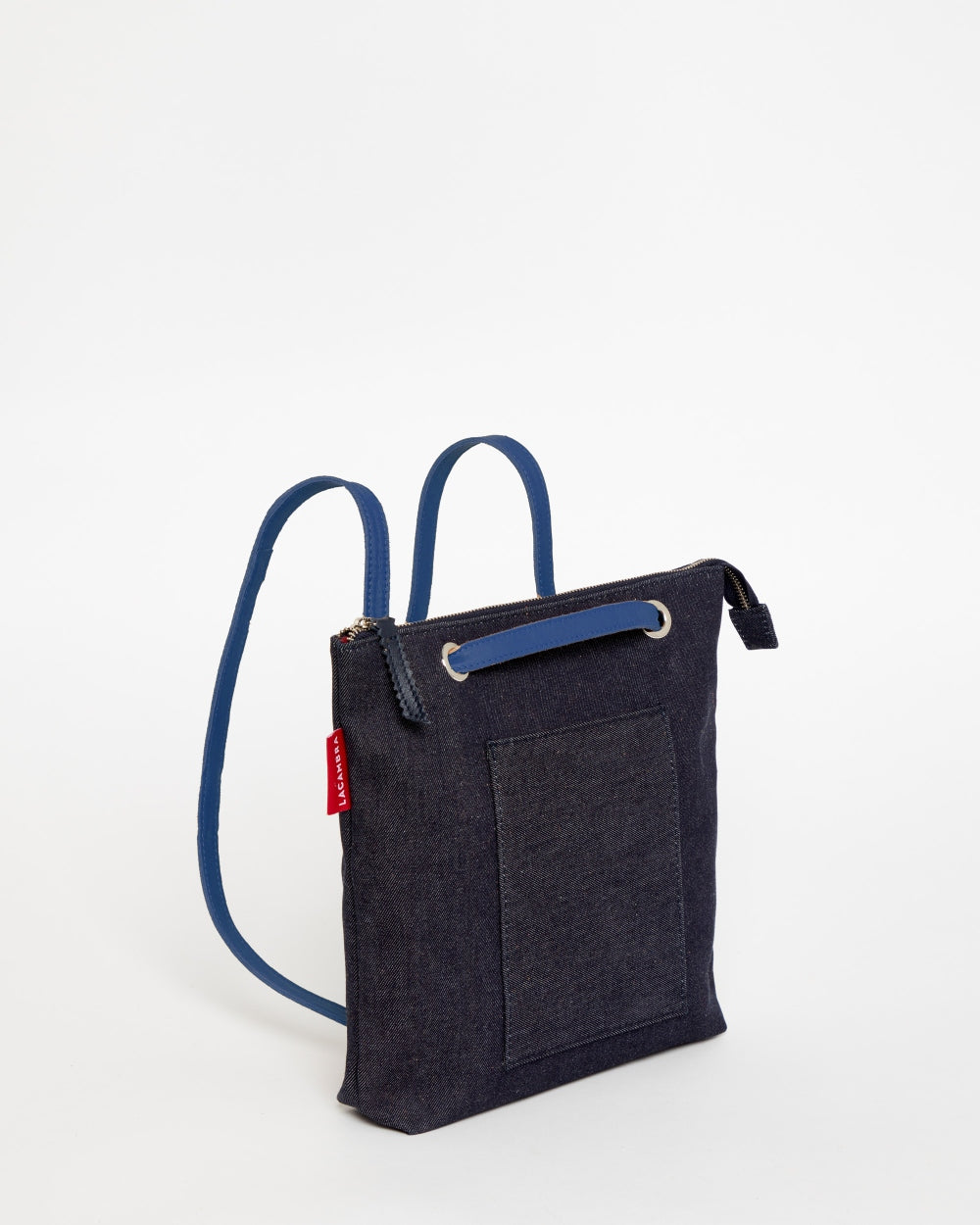 Denim CANVAS Small Tote Backpack