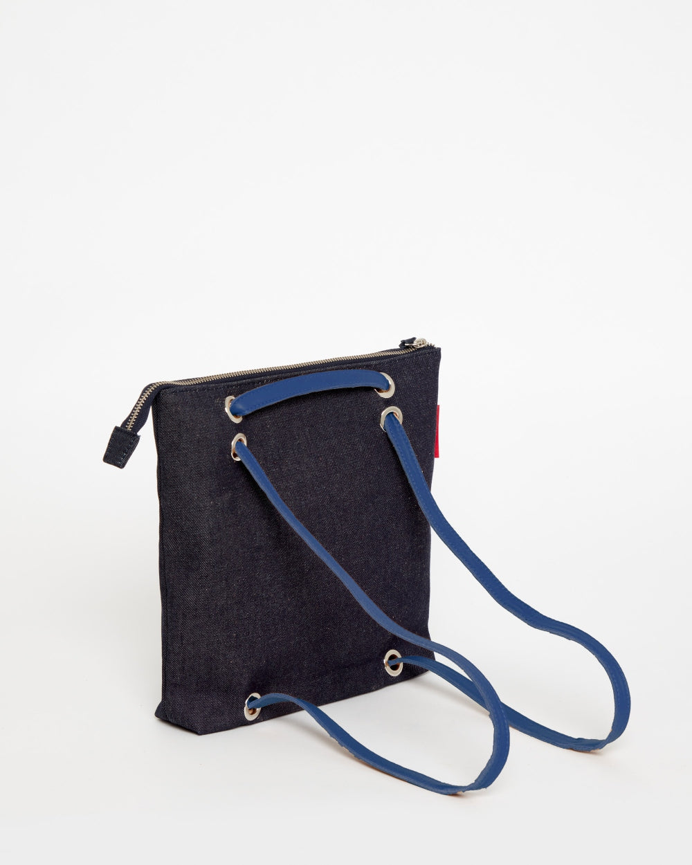 Denim CANVAS Small Tote Backpack