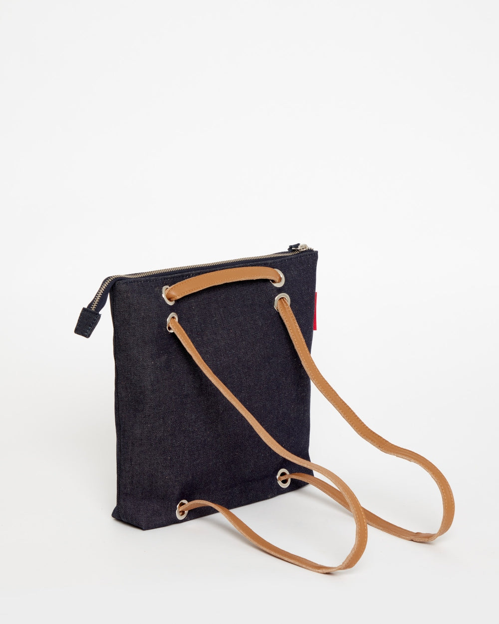 Denim CANVAS Small Tote Backpack