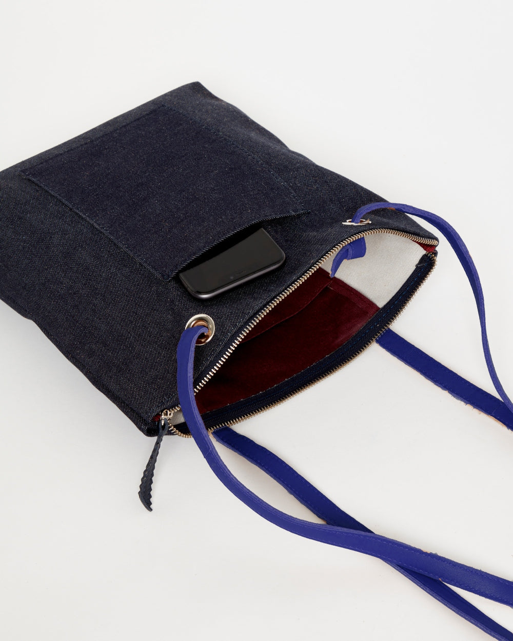 Denim CANVAS Small Tote Backpack