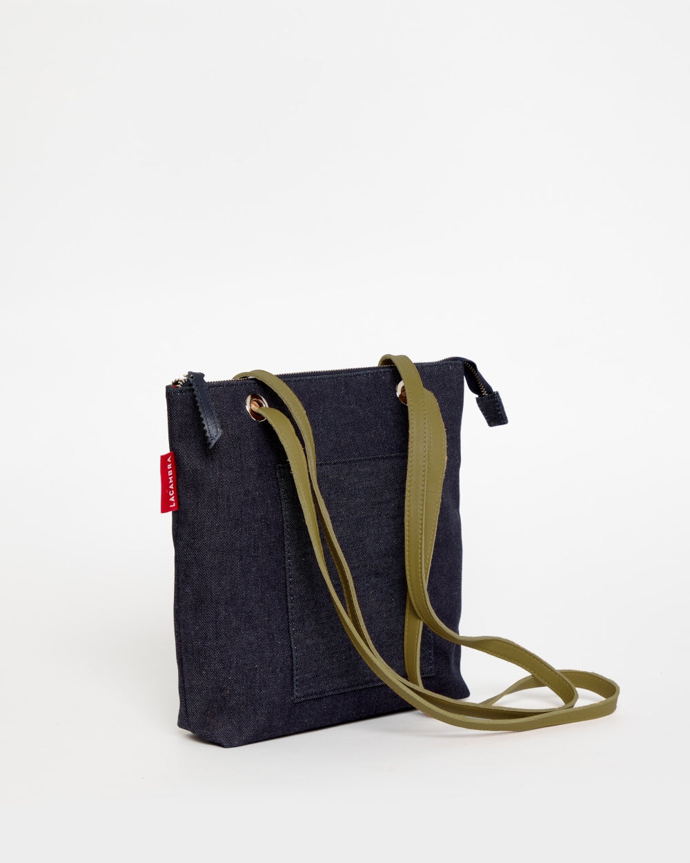 Denim CANVAS Small Tote Backpack