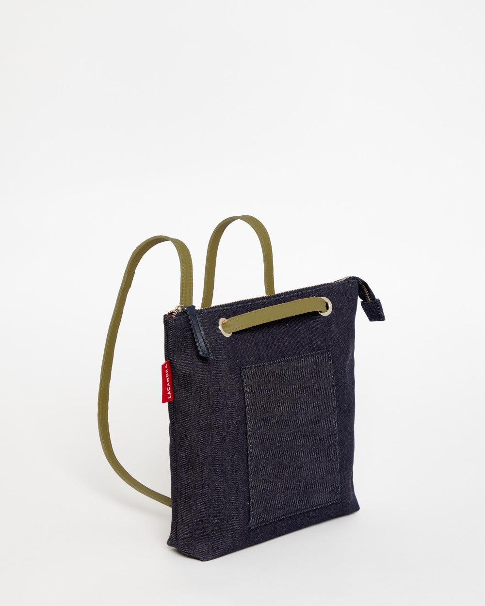 Denim CANVAS Small Tote Backpack