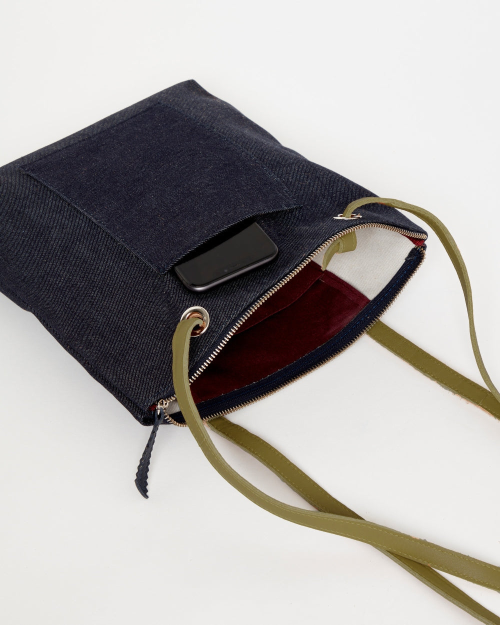 Denim CANVAS Small Tote Backpack