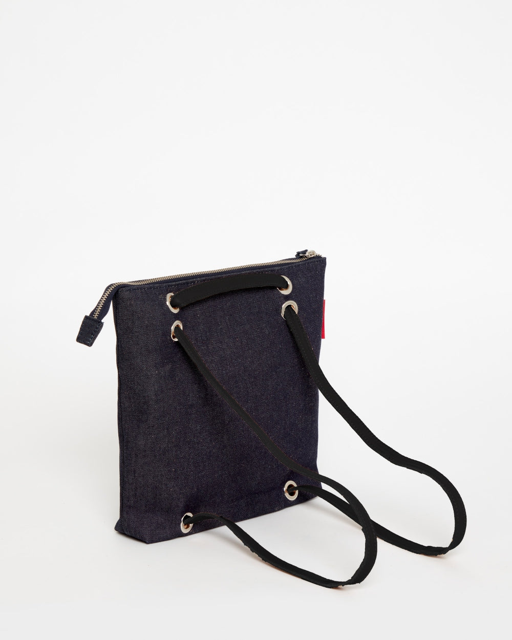 Denim CANVAS Small Tote Backpack