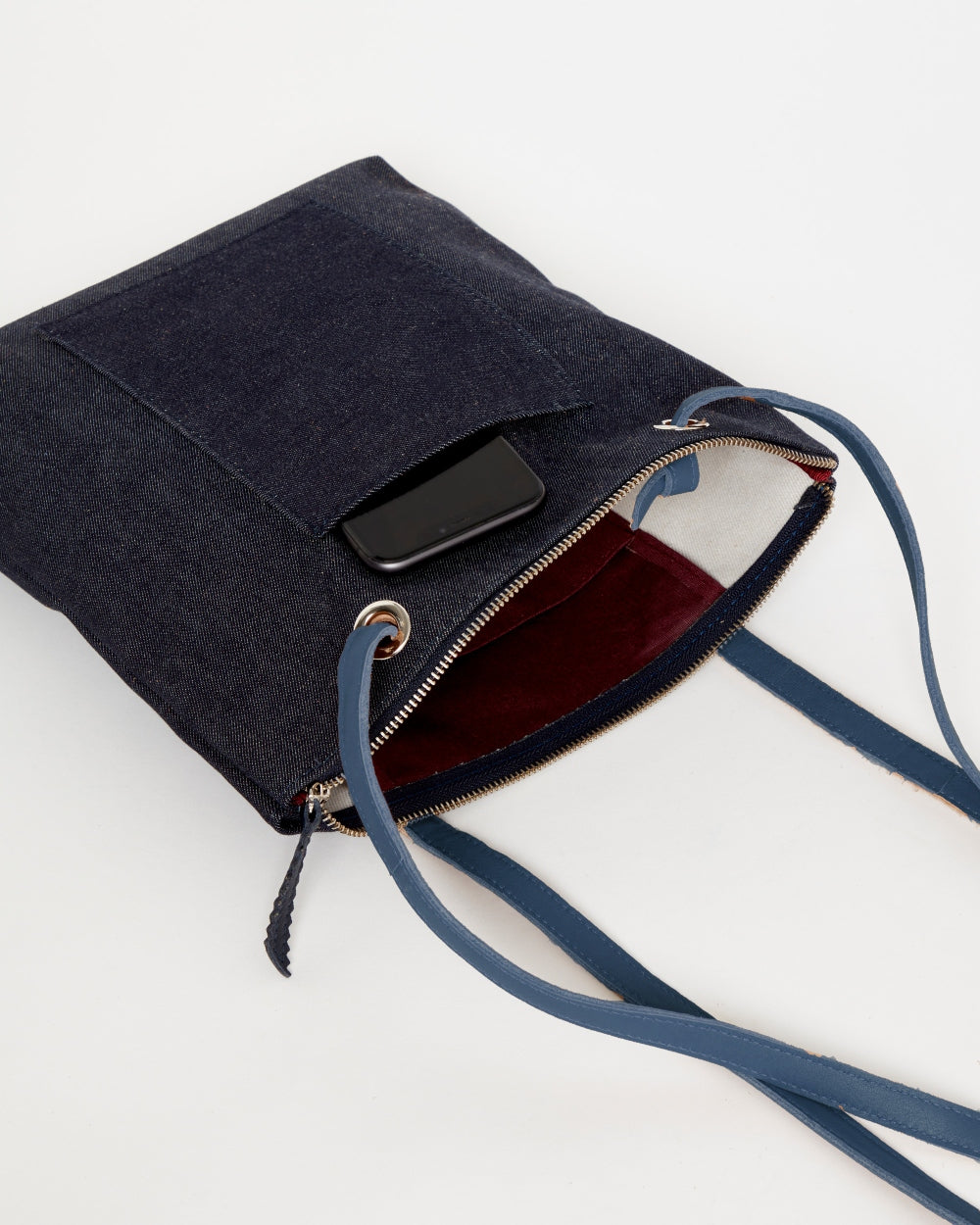 Denim CANVAS Small Tote Backpack