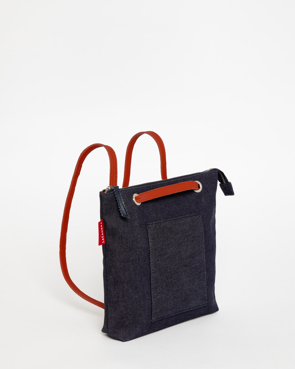 Denim CANVAS Small Tote Backpack