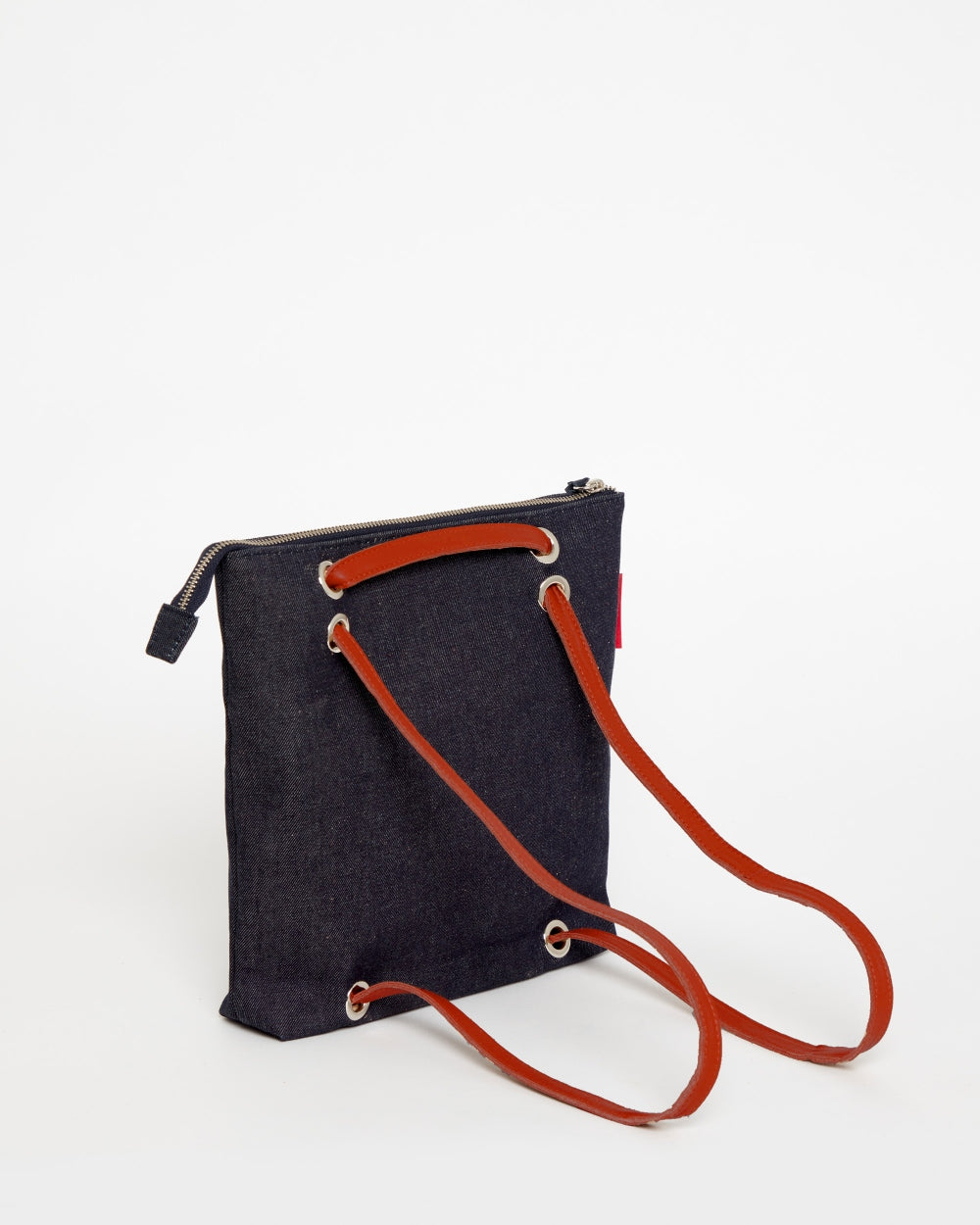 Denim CANVAS Small Tote Backpack