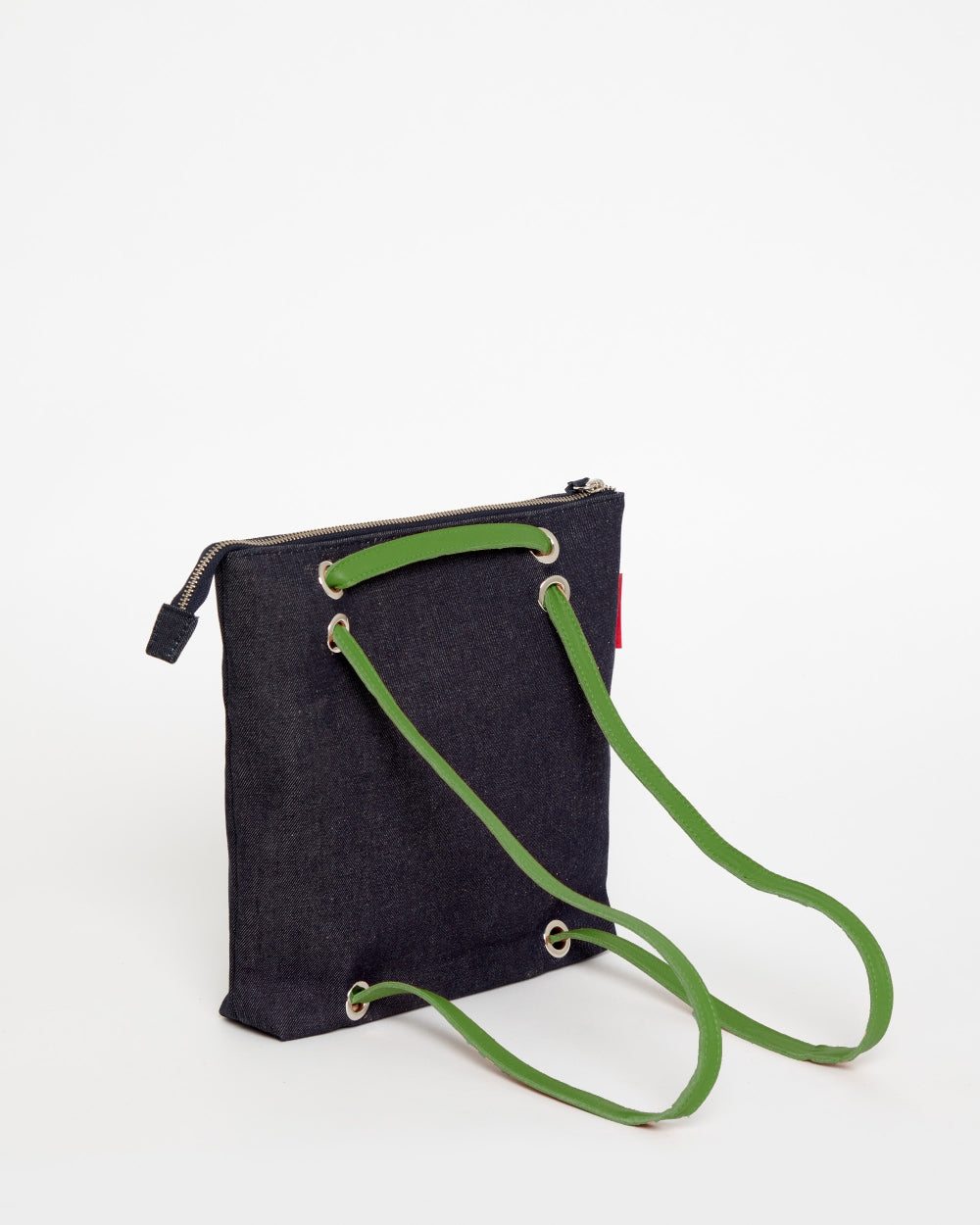Denim CANVAS Small Tote Backpack
