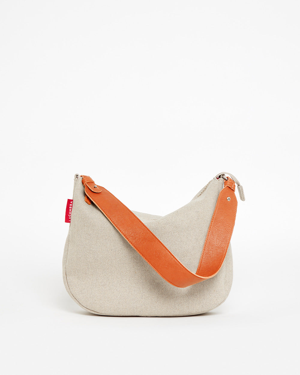 Beige CANVAS Hobo