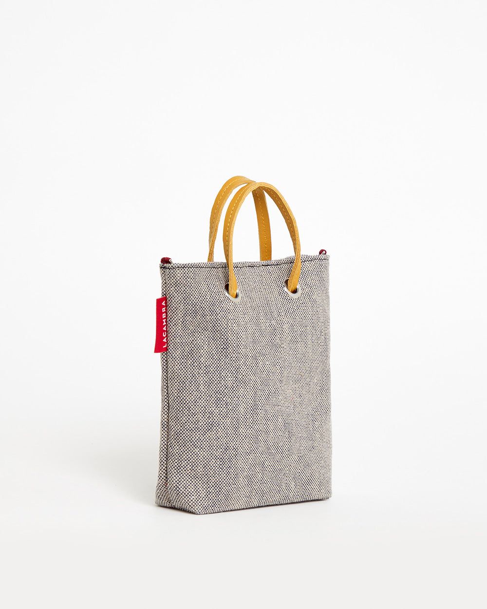 Grey CANVAS Mini Tote