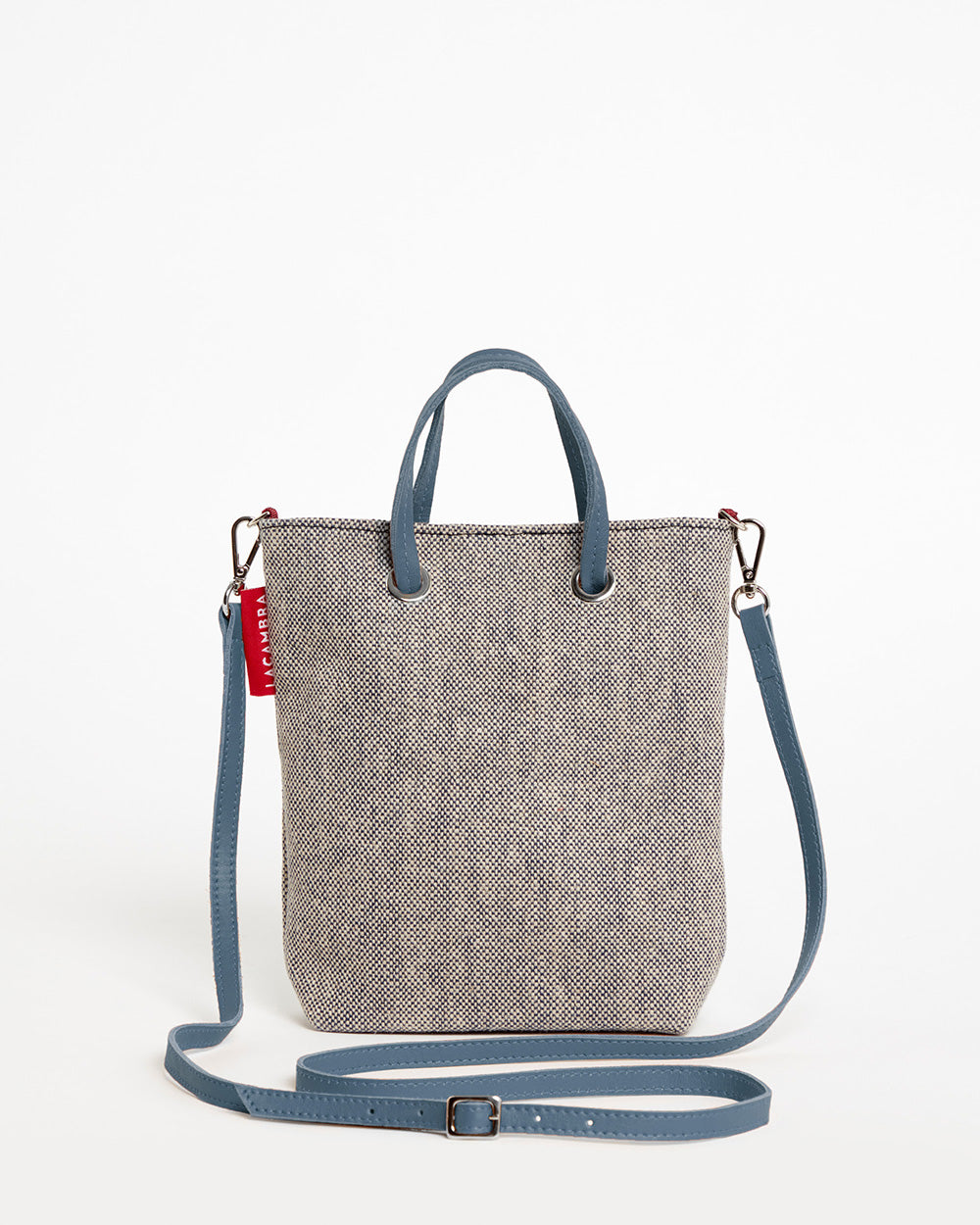 Grey CANVAS Mini Tote