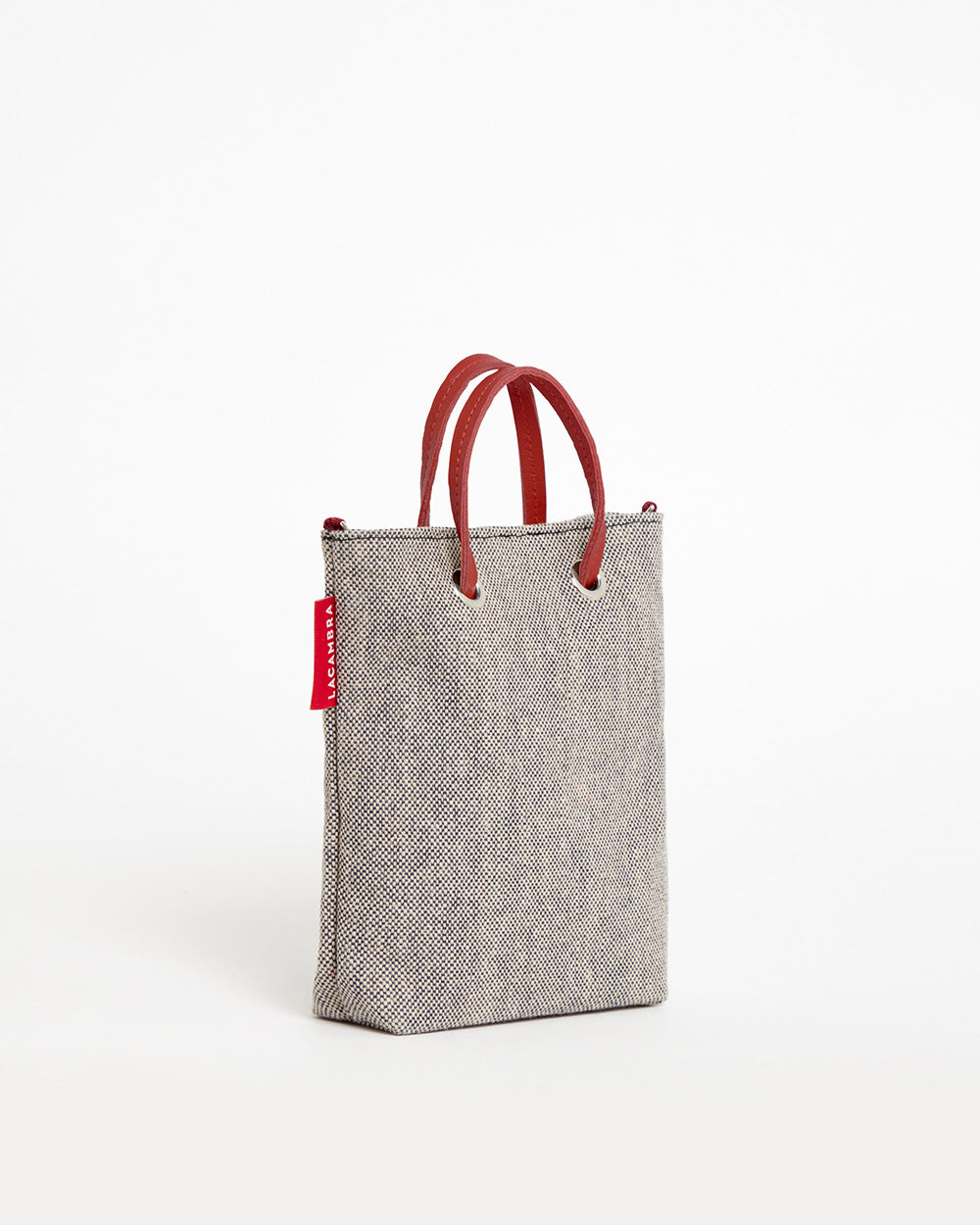 Grey CANVAS Mini Tote