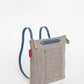 Bolso Mochila Mini LONA GRIS