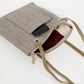 Bolso Mochila Mini LONA GRIS