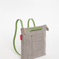 Bolso Mochila Mini LONA GRIS