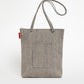 Bolso Mochila LONA GRIS