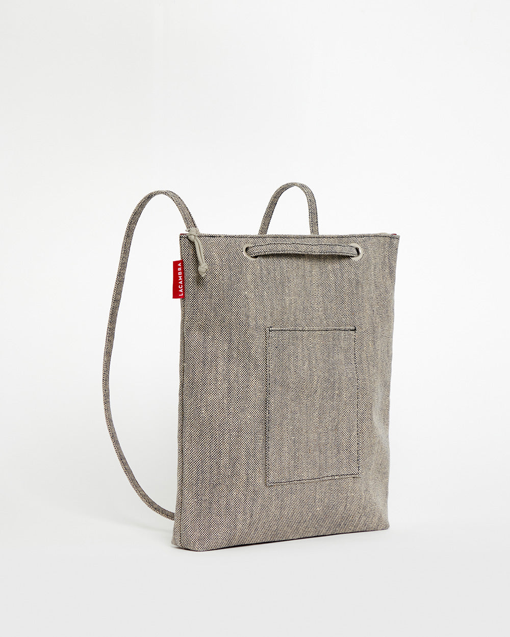 Bolso Mochila LONA GRIS