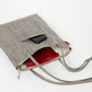 Bolso Mochila LONA GRIS