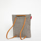 Bolso Mochila LONA GRIS