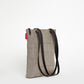 Bolso Mochila LONA GRIS