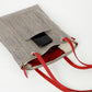 Bolso Mochila LONA GRIS