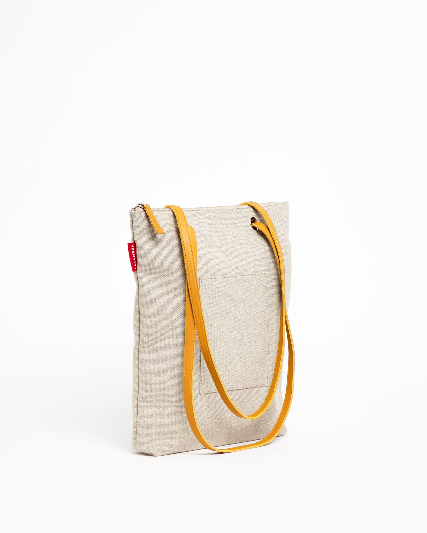 BEIGE CANVAS Backpack Bag