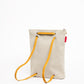 BEIGE CANVAS Backpack Bag