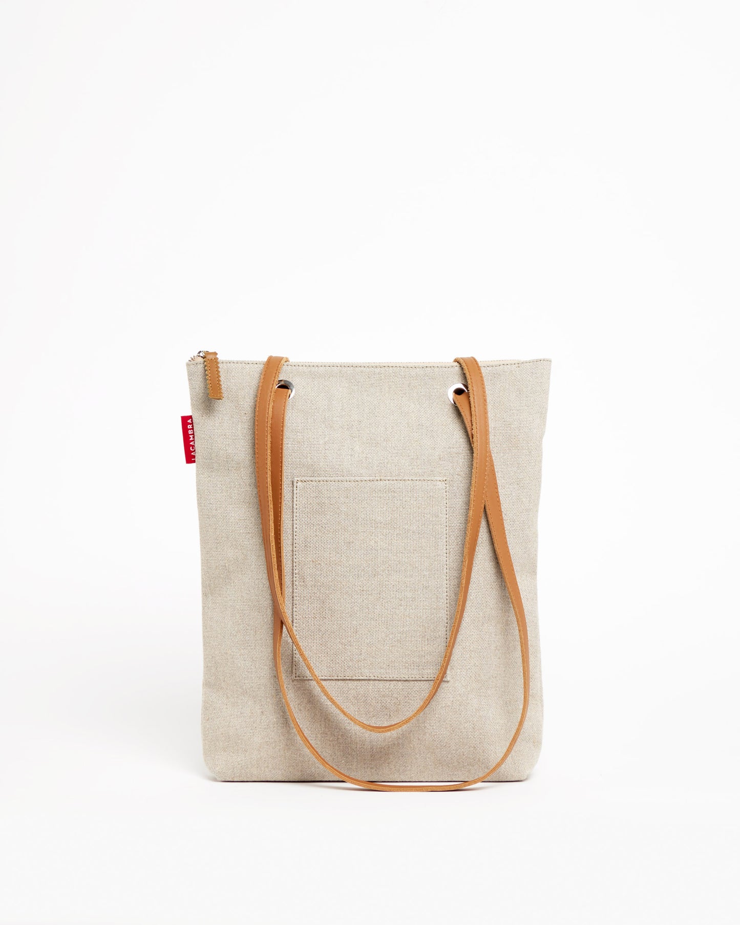 BEIGE CANVAS Backpack Bag