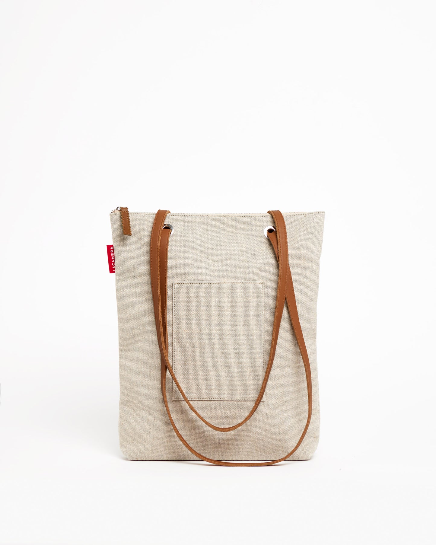 BEIGE CANVAS Backpack Bag