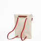 BEIGE CANVAS Backpack Bag