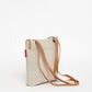 Beige CANVAS Small Tote Backpack