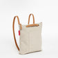 Bolso Mochila Mini LONA BEIGE