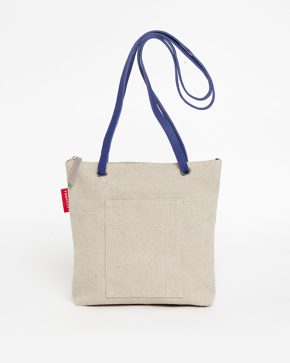 Beige CANVAS Small Tote Backpack