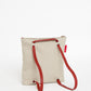 Beige CANVAS Small Tote Backpack