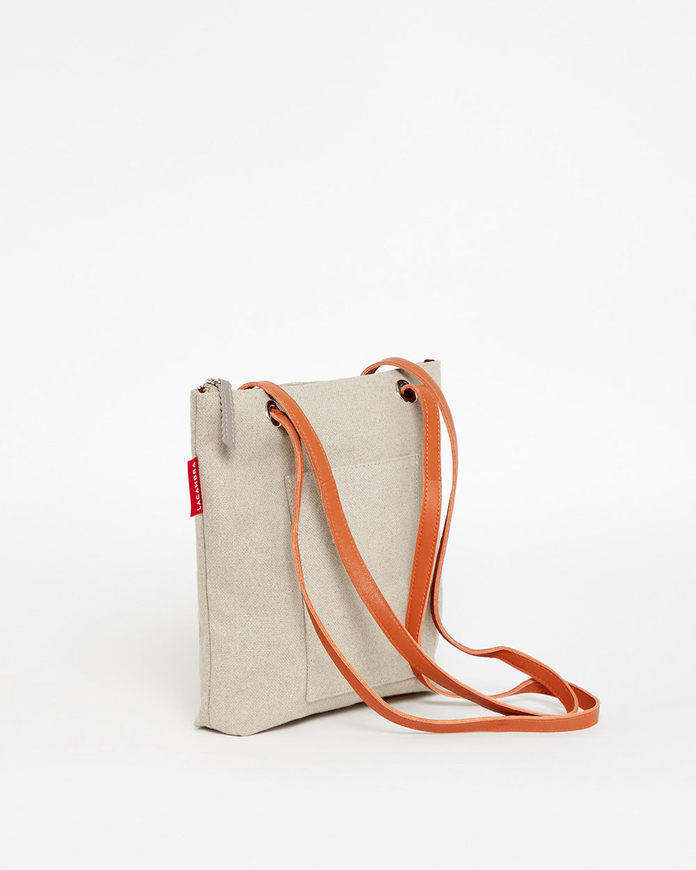 Beige CANVAS Small Tote Backpack