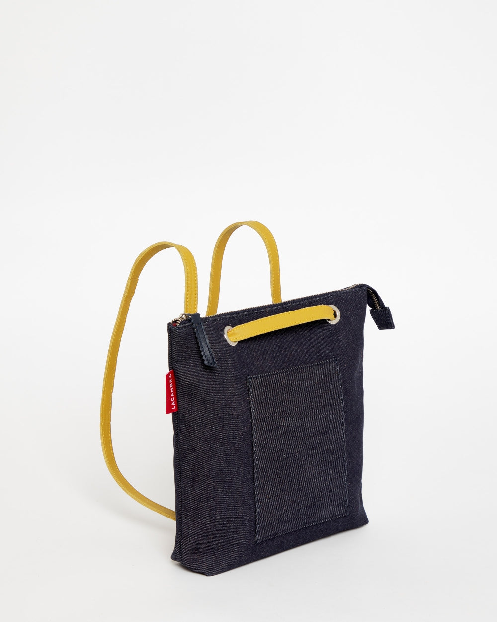 Denim CANVAS Small Tote Backpack