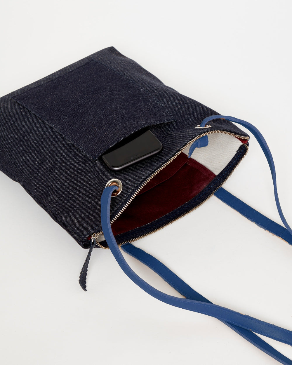Denim CANVAS Small Tote Backpack