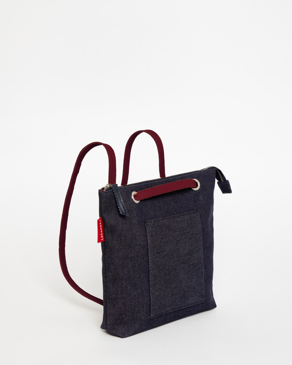 Denim CANVAS Small Tote Backpack