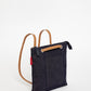 Denim CANVAS Small Tote Backpack