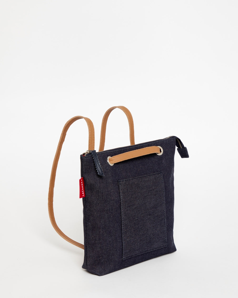 Denim CANVAS Small Tote Backpack