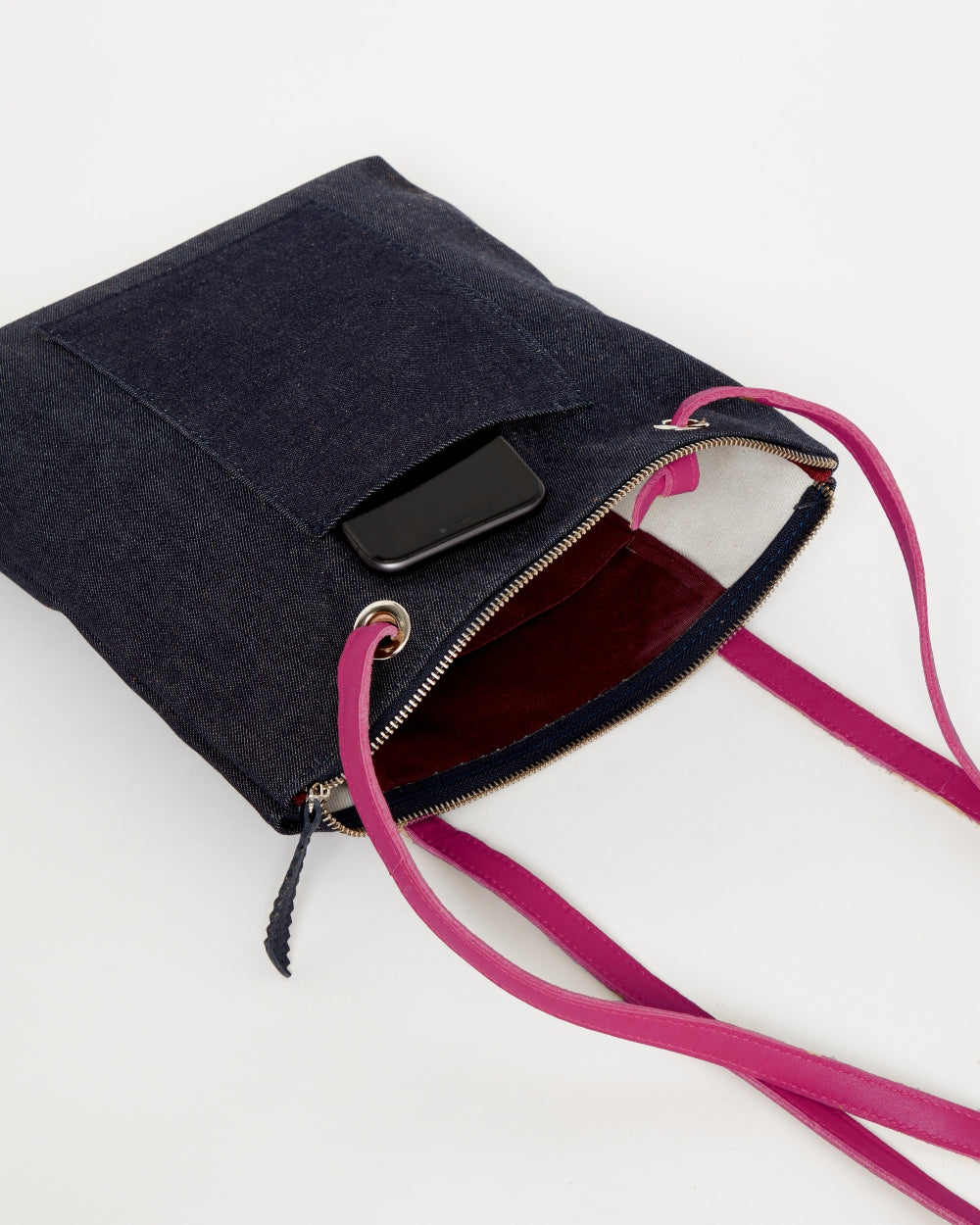 Denim CANVAS Small Tote Backpack
