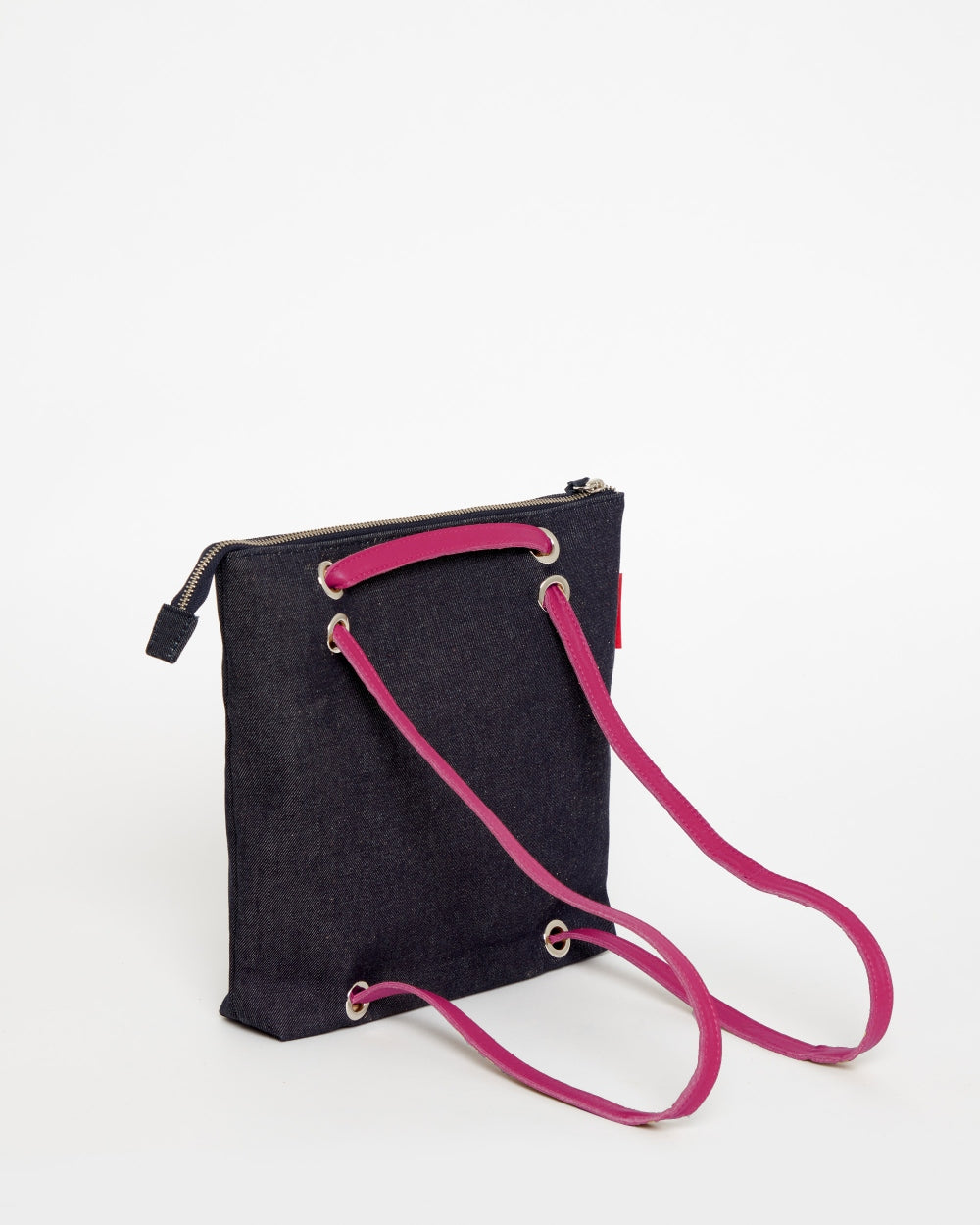 Denim CANVAS Small Tote Backpack